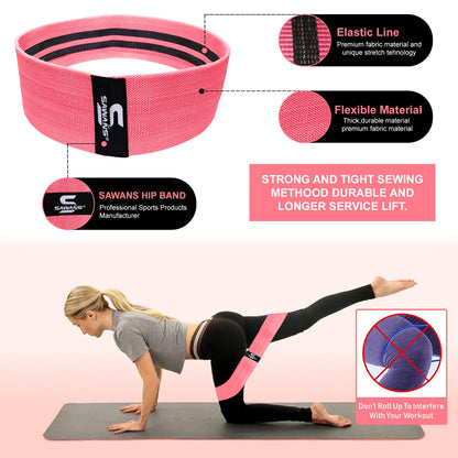 Resistance Bands for Recovery & Injury Rehab (3 Levels)