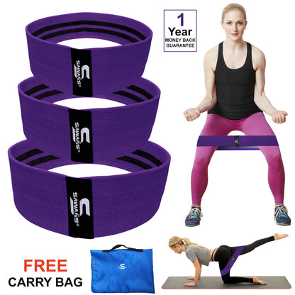 Resistance Bands for Recovery & Injury Rehab (3 Levels)