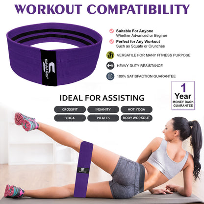 Resistance Bands for Recovery & Injury Rehab (3 Levels)
