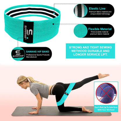 Resistance Bands for Recovery & Injury Rehab (3 Levels)