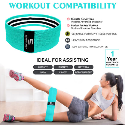 Resistance Bands for Recovery & Injury Rehab (3 Levels)