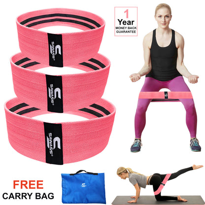 Resistance Bands for Recovery & Injury Rehab (3 Levels)